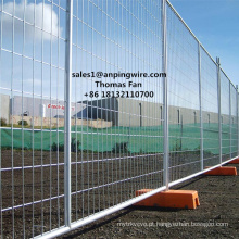 Hot Dipped Galvanizado Wire Mesh Portátil Temporária Fence